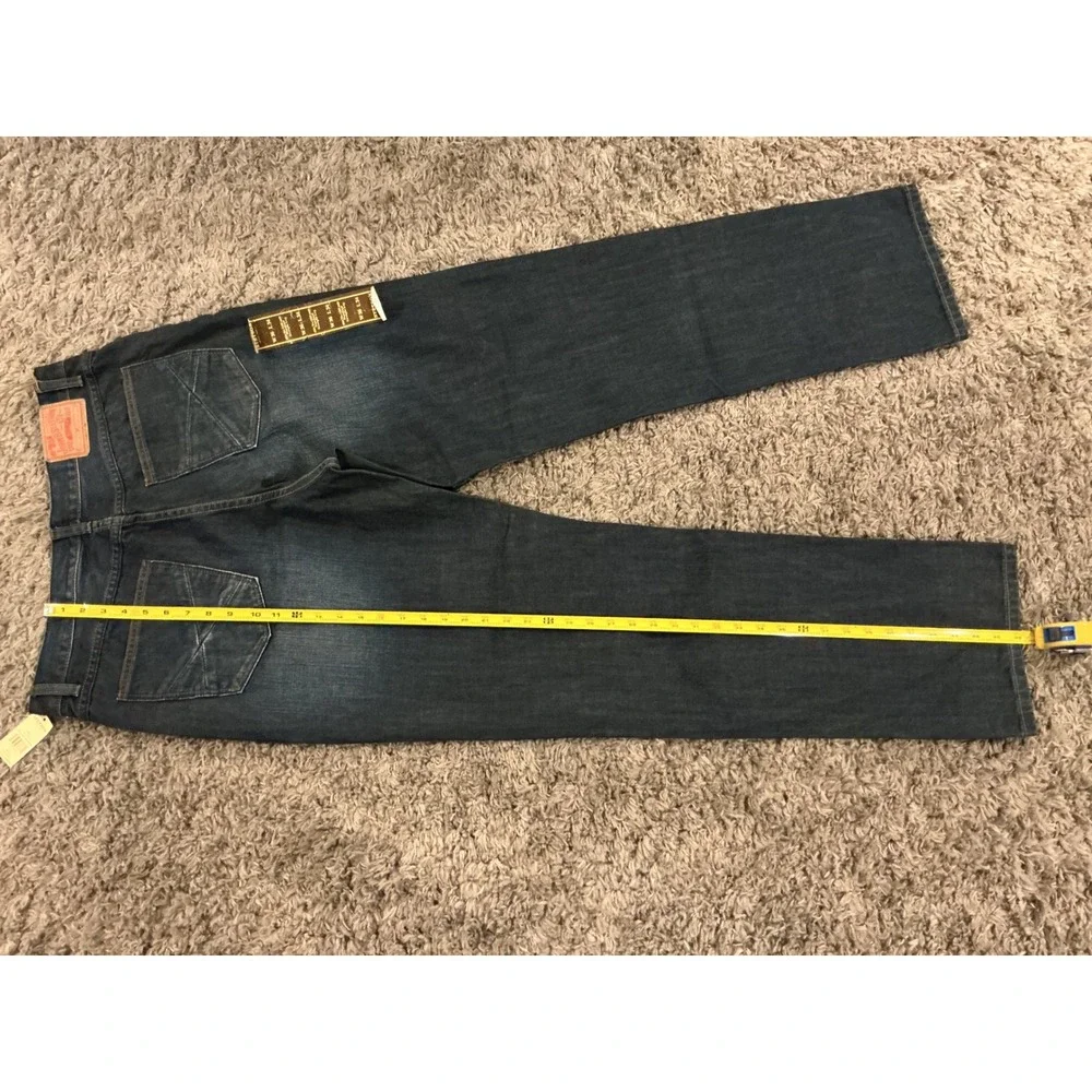 Stetson Mens No.‎ 1520 Standard Straight Leg Jeans Dark Wash Denim 36x34 NWT